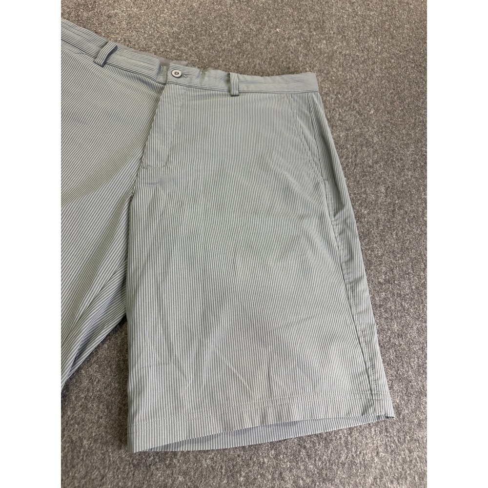 Nike Golf Dri Fit Tour Performance Shorts Mens Size 36 Gray Stripe 10.5" Inseam - Picture 4 of 13